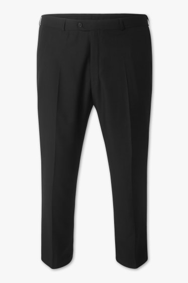 Men - Suit trousers - black