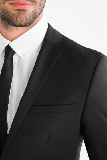 Heren - Split suit colbert - zwart