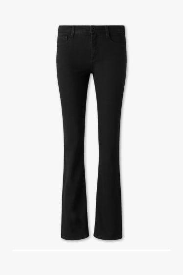 Femmes - Jeans Classic Straight - noir