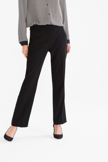 Women - Business trousers - black