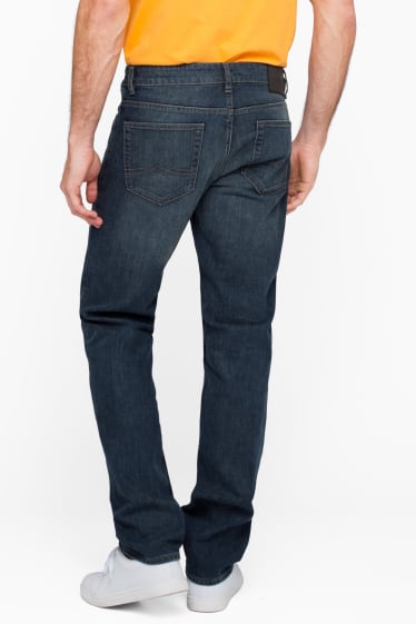 Men - Straight jeans - dark blue