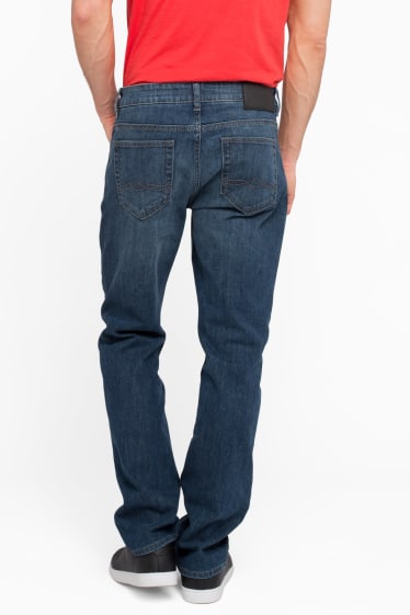Herren - Straight Jeans - blau