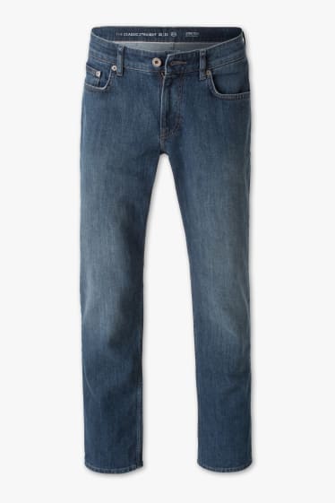 Herren - Straight Jeans - blau