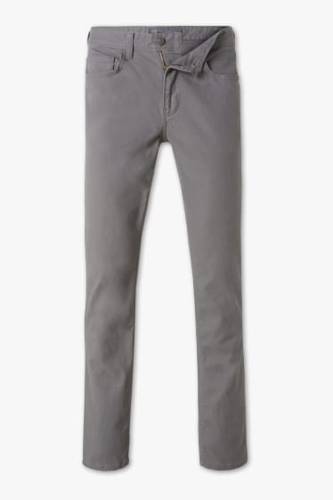 Hommes - Pantalon - Slim Fit - jean gris