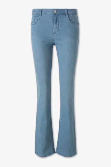 Dames - Straight jeans - jeanslichtblauw