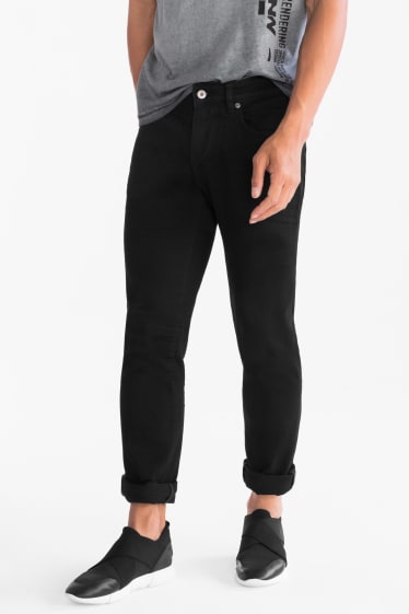 Heren - Slim jeans - zwart
