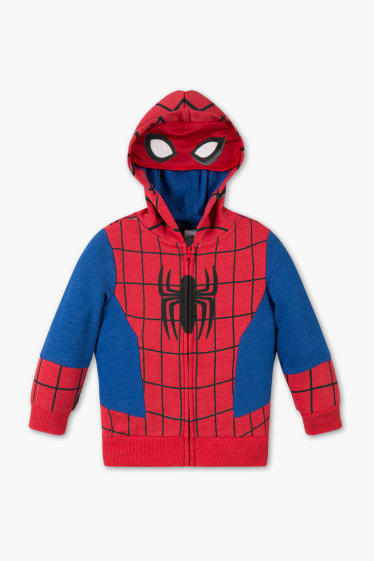 Kinder - Spider-Man - Sweatjacke - rot / blau