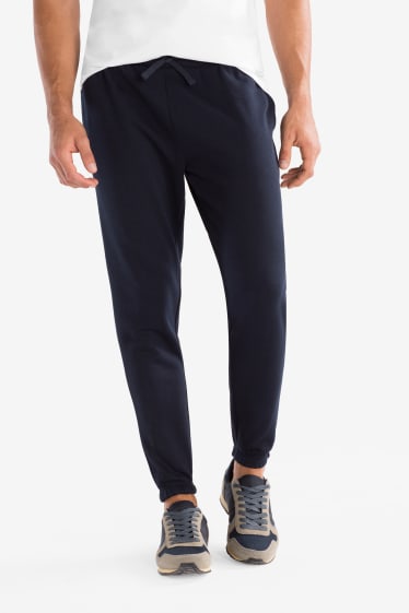 Hommes - Pantalon de jogging basique - bleu foncé