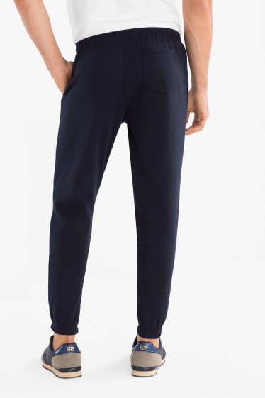 Hommes - Pantalon de jogging basique - bleu foncé
