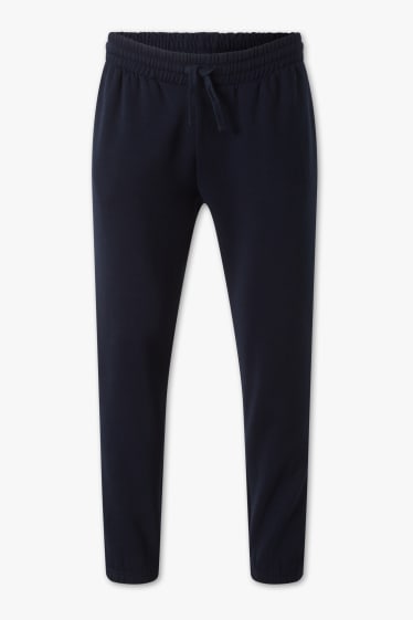 Hommes - Pantalon de jogging basique - bleu foncé