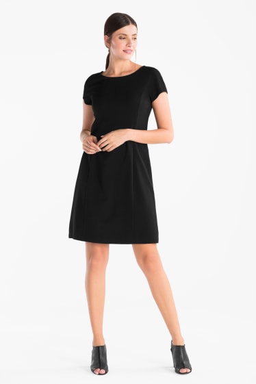 Damen - Businesskleid - schwarz