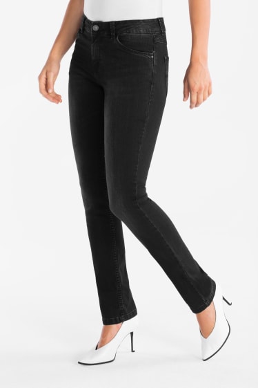 Kobiety - Slim jeans - czarny