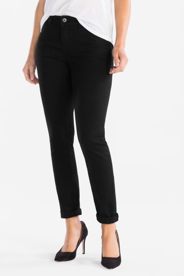 Dames - Skinny jeans - zwart