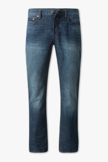 Heren - Straight jeans - jeansblauw