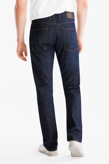 Men - Straight jeans - denim-dark blue