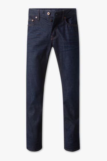 Men - Straight jeans - denim-dark blue