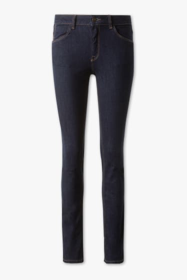 Femmes - Slim jean - jean bleu foncé