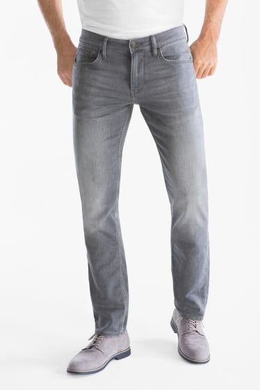 Men - Slim jeans - jogg denim - denim-gray