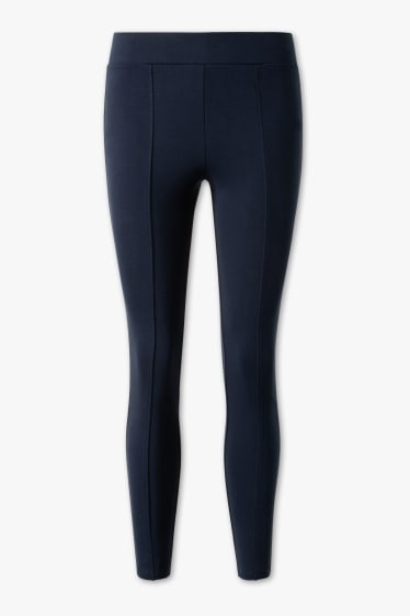 Damen - Basic-Leggings - dunkelblau