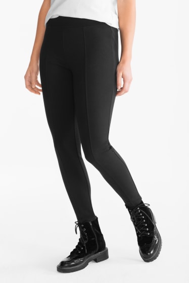 Donna - Leggings basic - nero