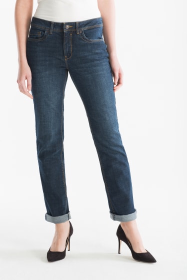 Mujer - Straight jeans - vaqueros - azul oscuro