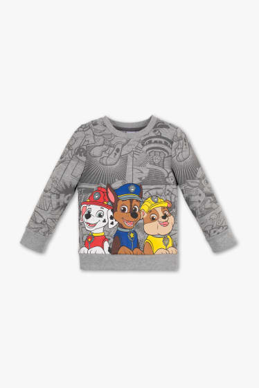 Dzieci - Psi Patrol - bluza - jasnoszary-melanż