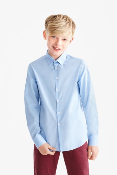 Enfants - Chemise - bleu clair