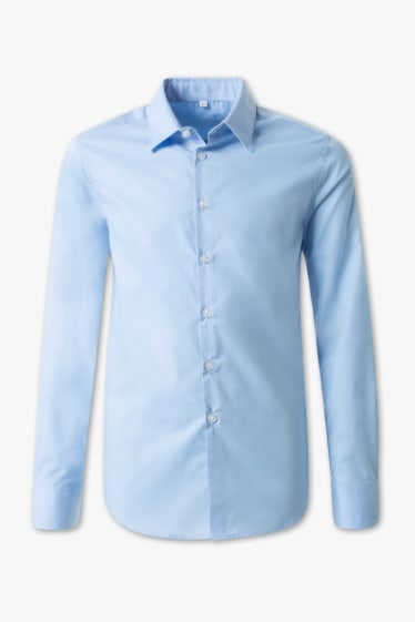 Enfants - Chemise - bleu clair