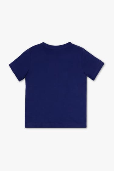 Children - Disney - short sleeve T-shirt - shiny - dark blue
