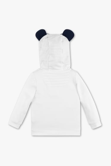 Children - Minnie Mouse - hoodie - shiny - white