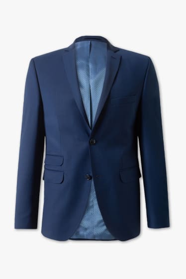 Men - Suit jacket - slim fit - dark blue