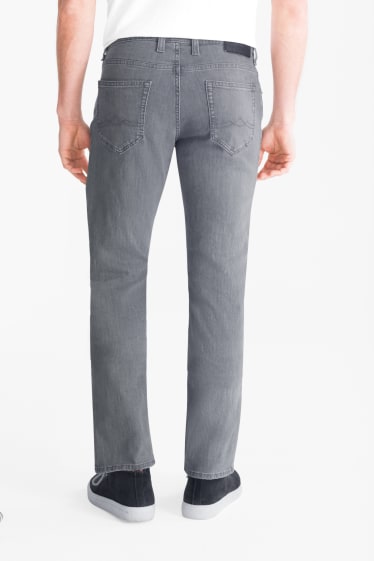 Herren - Straight Jeans - jeans-grau