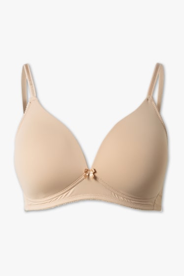 Donna - Reggiseno senza ferretti - imbottito - carne