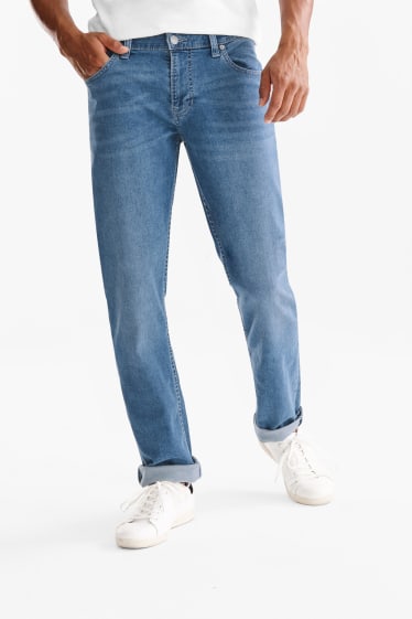 Mężczyźni - Straight jeans classic fit - dżins-jasnoniebieski