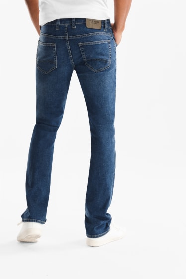 Men - Straight jeans classic fit - denim-blue