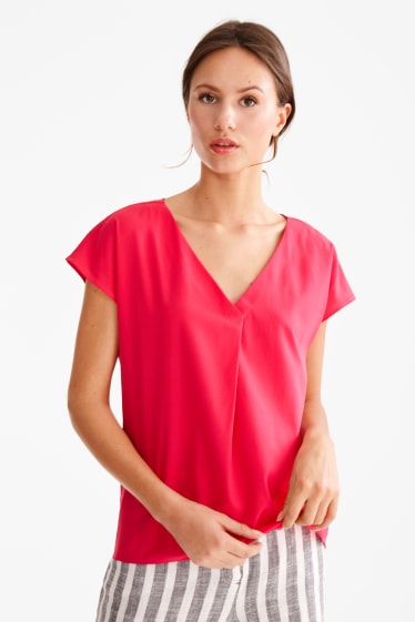 Damen - Bluse - pink