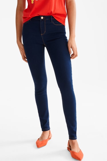 Kobiety - CLOCKHOUSE - jegging jeans - dżins-niebieski