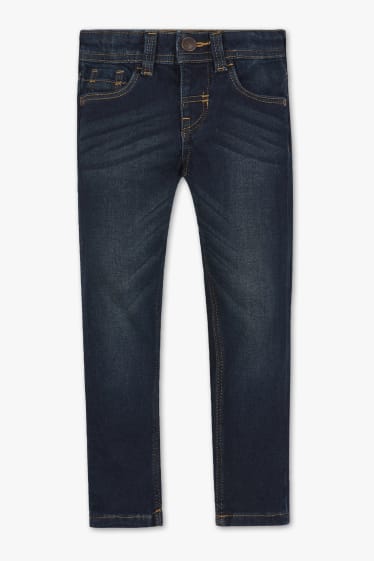 Dětské - Skinny jeans - džíny - tmavomodré