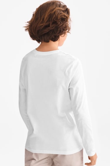 Kinderen - Longsleeve - wit