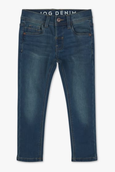 Dětské - Slim jeans - jog denim - džíny - modré