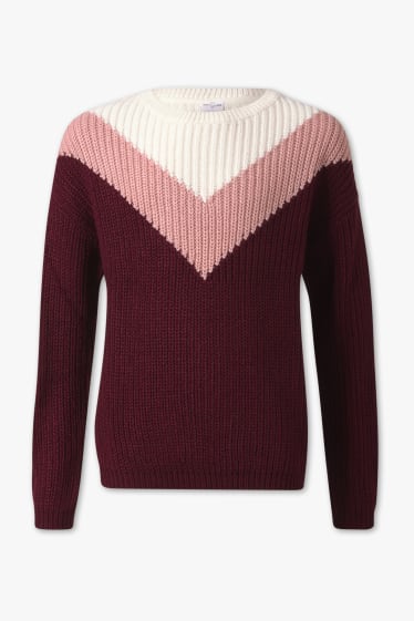 Enfants filles - Pull - bordeaux