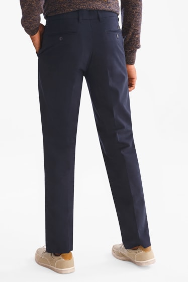 Mężczyźni - Spodnie chino - Regular Fit - ciemnoniebieski
