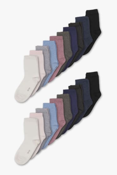 Damen - Multipack 20er - Socken - bunt