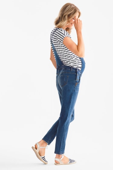 Donna - Salopette in jeans premaman - jeans blu