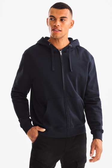 Herren - Sweatjacke - dunkelblau