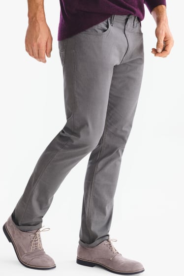 Herren - Hose - Regular Fit - dunkeljeansgrau