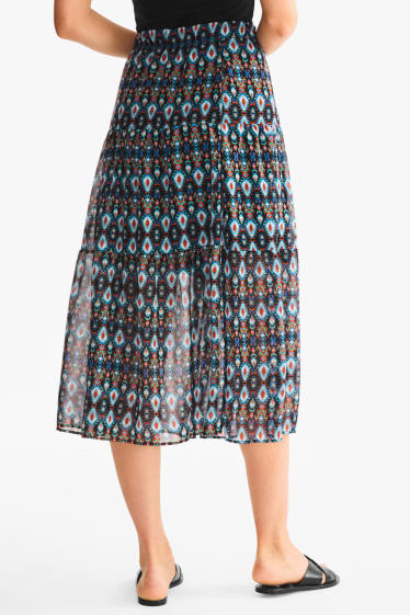 Women - Skirt - dark blue