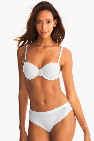 Women - Multipack of 4 - briefs - white