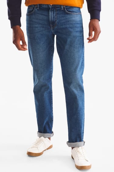 Pánské - Straight jeans - džíny - světle modré