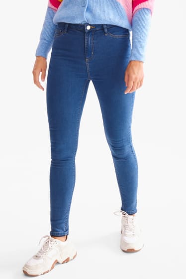 Kobiety - CLOCKHOUSE - super skinny jeans - dżins-niebieski